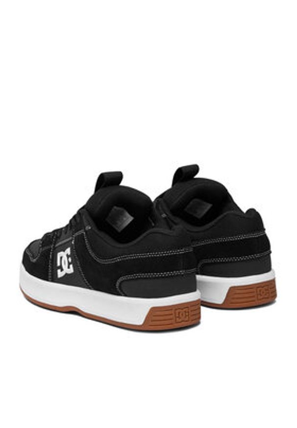 DC Shoes Sneakersy EO-LYNX ZERO ADYS100615-XKKW Czarny. Kolor: czarny. Materiał: zamsz, skóra