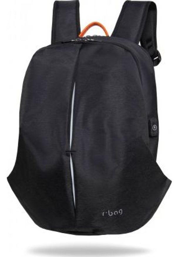 Czarny plecak na laptopa R-BAG