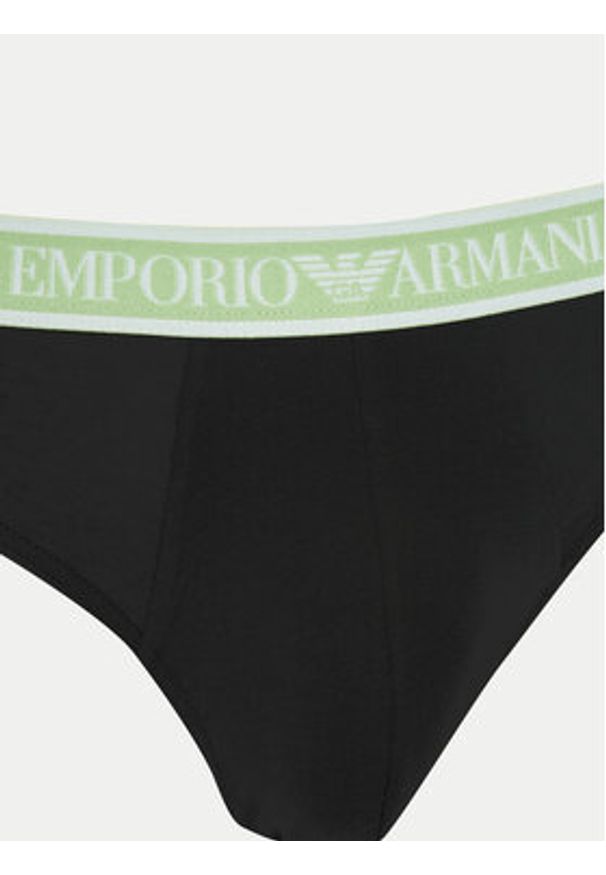 Emporio Armani Underwear Komplet slipów EM000258 AF10779 MC061 Czarny. Kolor: czarny. Materiał: bawełna