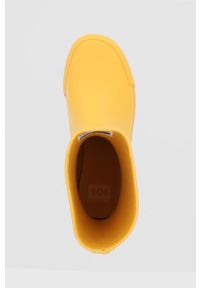 Helly Hansen kalosze damskie kolor żółty 11661-344. Nosek buta: okrągły. Kolor: żółty. Materiał: guma #2