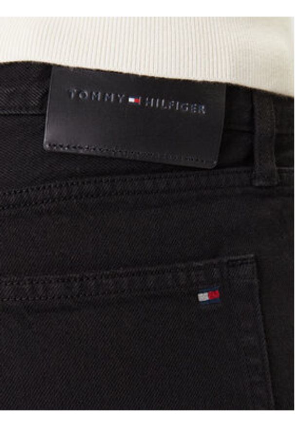 TOMMY HILFIGER - Tommy Hilfiger Jeansy Dover MW0MW42810 Czarny Straight Fit. Kolor: czarny