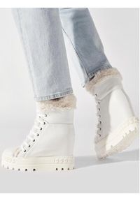 Casadei Botki 2X927Z0801T03669999 Biały. Kolor: biały. Materiał: skóra