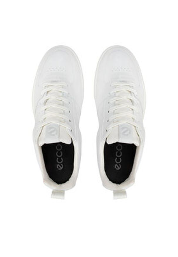 ecco - ECCO Sneakersy Street 720 M GORE-TEX 52081401007 Biały. Kolor: biały. Materiał: skóra. Technologia: Gore-Tex
