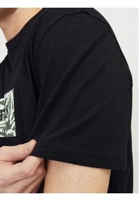 Jack & Jones - Jack&Jones T-Shirt Lafayette 12250436 Czarny Relaxed Fit. Kolor: czarny. Materiał: bawełna #2