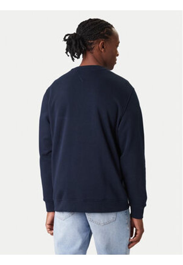 Tommy Jeans Bluza DM0DM20249 Granatowy Regular Fit. Kolor: niebieski. Materiał: bawełna