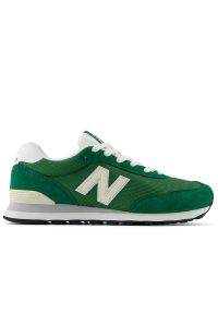 Buty New Balance ML515VE3 - zielone. Okazja: na co dzień. Kolor: zielony. Materiał: zamsz, materiał, skóra, syntetyk. Szerokość cholewki: normalna