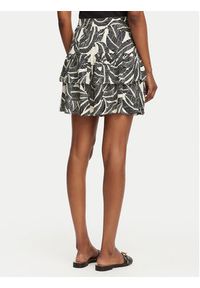 only - ONLY Spódnica mini Nova 15372459 Szary ciemny Regular Fit. Kolor: szary. Materiał: wiskoza #2