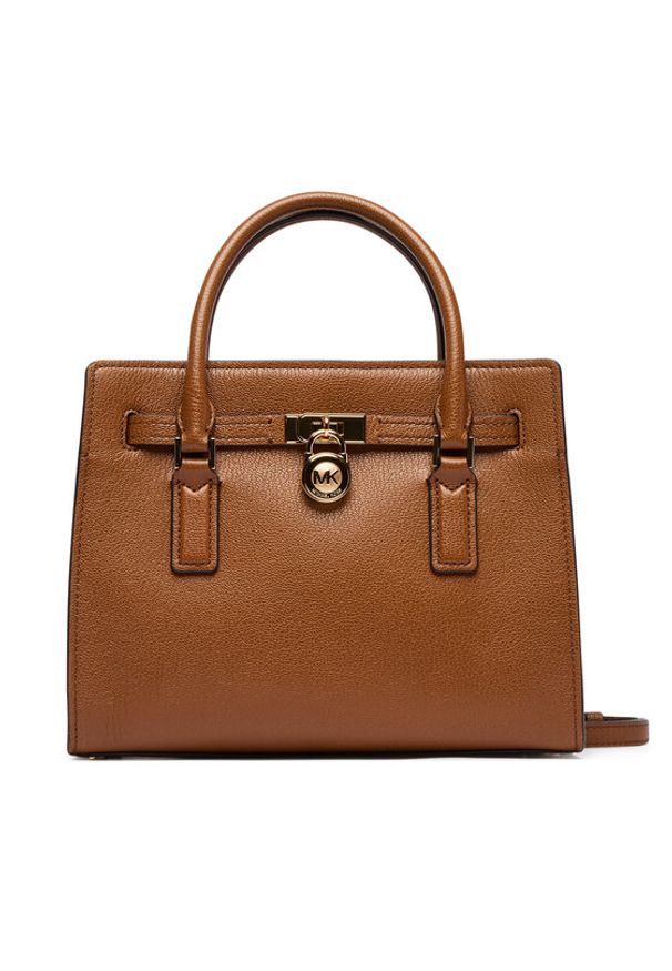 MICHAEL Michael Kors Torebka 30T6GNXS1L Brązowy. Kolor: brązowy. Materiał: skórzane