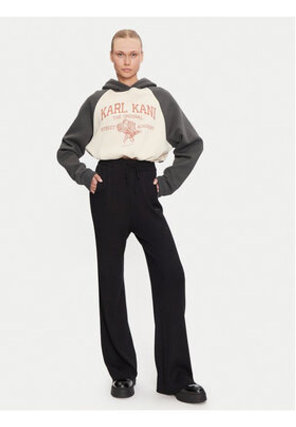 Karl Kani Spodnie dresowe 61030022 Czarny Relaxed Fit. Kolor: czarny. Materiał: syntetyk