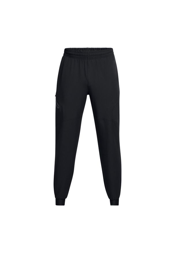 Jogging Under Armour Unstoppable. Kolor: czarny. Materiał: materiał. Sport: bieganie