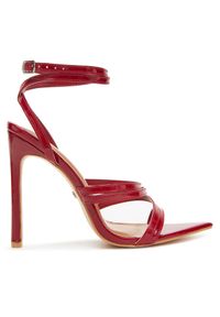 DeeZee Sandały YC7562-S-LP1 Czerwony. Kolor: czerwony. Materiał: skóra
