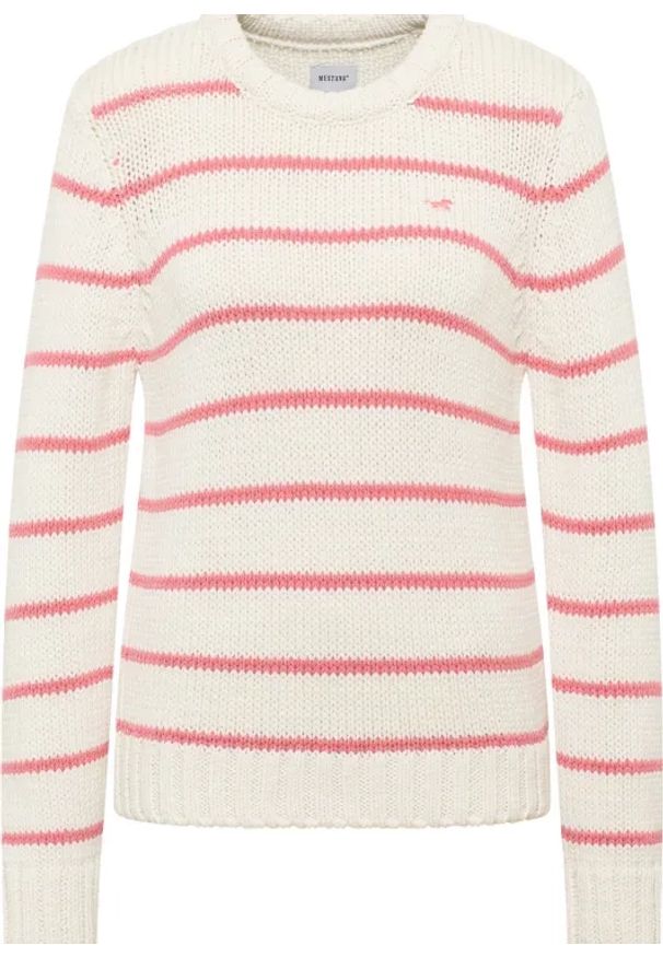 Damski Sweter Mustang Style Silas Pink Stripe French Riviera 1016174 12724