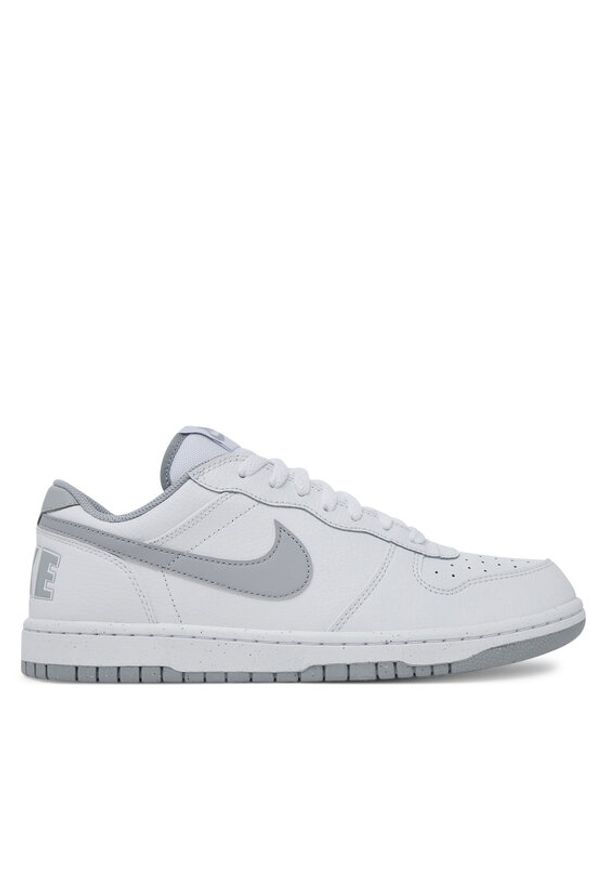 Nike Sneakersy Big Nike Low 355152 Biały. Kolor: biały. Materiał: skóra