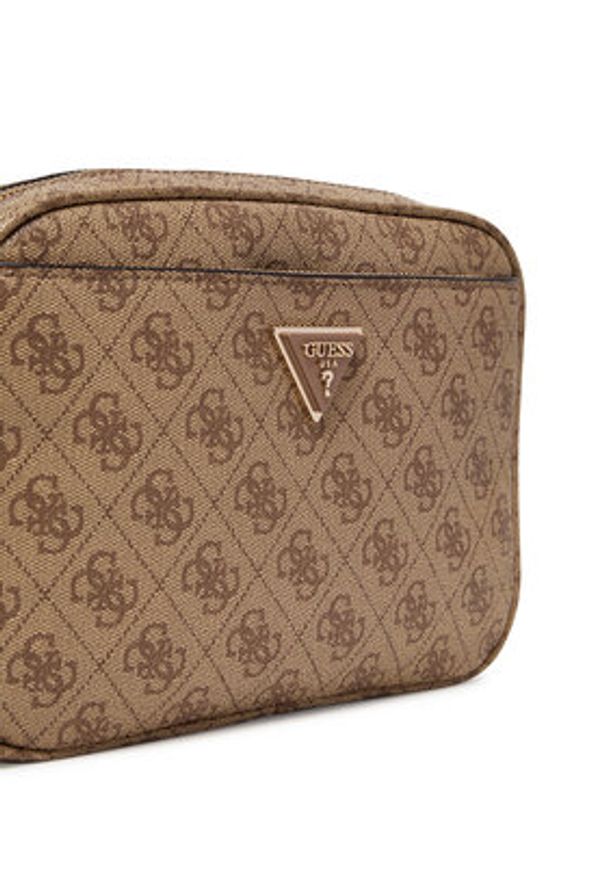 Guess Torebka Meridian II HWSG69 74140 Beżowy. Kolor: beżowy. Materiał: skórzane