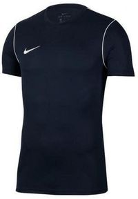 Koszulka piłkarska chłopięca Nike JR Park 20. Kolor: czarny. Długość rękawa: krótki rękaw. Długość: krótkie. Sport: piłka nożna