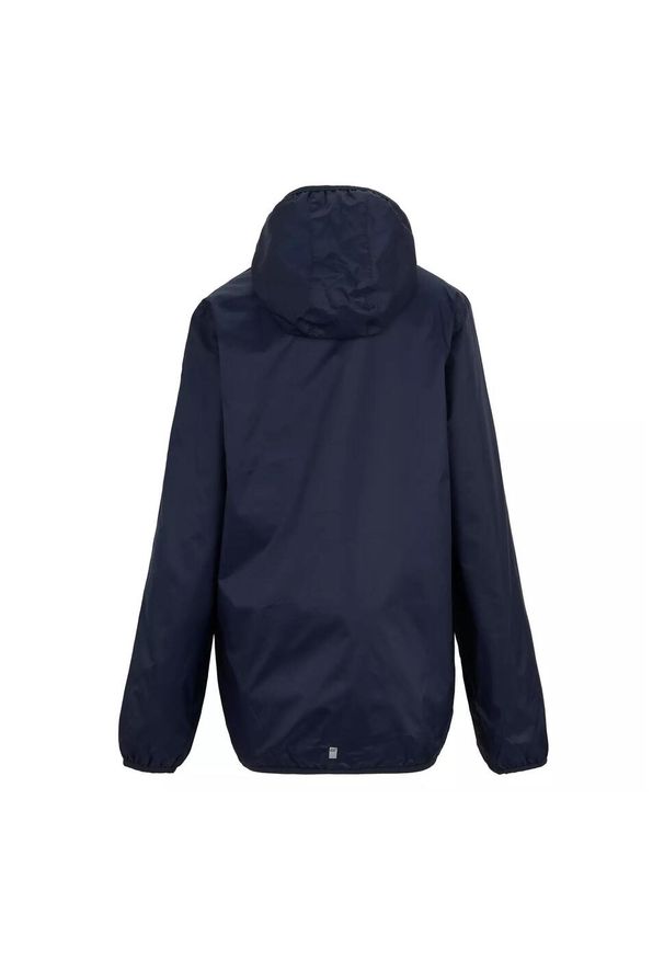 Regatta - Dziecięca Kurtka Przeciwdeszczowa Lever II. Kolor: niebieski. Styl: sportowy. Sport: turystyka piesza