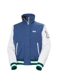 Damska kurtka narciarska Helly Hansen Apres Varsity. Kolor: niebieski. Sezon: zima, lato. Sport: narciarstwo