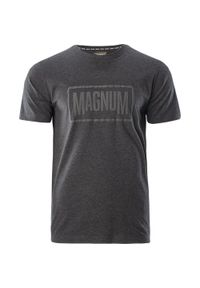 Koszulka sportowa męska Magnum Essential. Kolor: czarny. Długość rękawa: krótki rękaw. Długość: krótkie