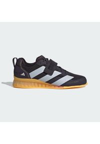 Adidas - Buty Adipower Weightlifting 3. Kolor: wielokolorowy, czarny, żółty, biały. Materiał: materiał