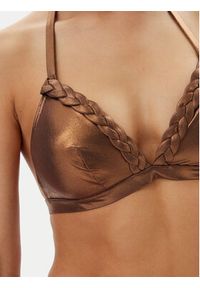 Chantelle Góra od bikini Shaman C16XQF Brązowy. Kolor: brązowy. Materiał: syntetyk #3