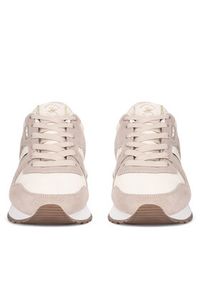 Beverly Hills Polo Club Sneakersy W-3C098-2A324 Beżowy. Kolor: beżowy. Materiał: skóra