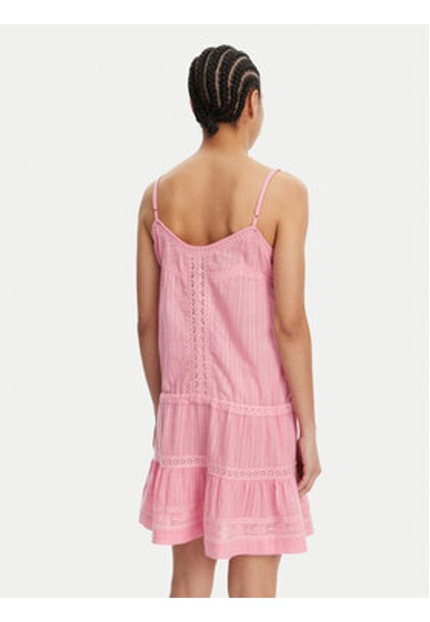 Melissa Odabash Sukienka letnia Kelly Różowy Regular Fit. Kolor: różowy. Materiał: bawełna. Sezon: lato