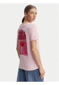only - ONLY T-Shirt Kita 15291465 Różowy Regular Fit. Kolor: różowy. Materiał: bawełna #1