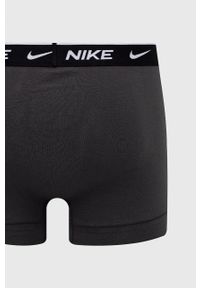 Nike Bokserki (2-pack) męskie kolor szary. Kolor: szary. Materiał: tkanina, skóra, włókno #5