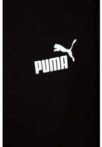 Puma - Spodnie dziecięce 92-176 cm. Okazja: na co dzień. Kolor: czarny. Materiał: bawełna, materiał, dzianina, elastan, poliester. Wzór: gładki. Styl: casual #2