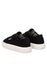 Calvin Klein Trampki Vulc Low Lace Up Canvas HW0HW02975 Czarny. Kolor: czarny. Materiał: materiał #2