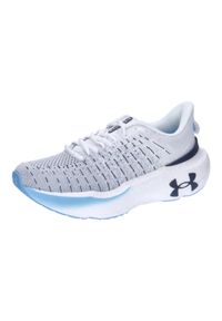 Damskie buty do biegania Under Armour Infinite Elite. Kolor: biały, niebieski, wielokolorowy. Sport: turystyka piesza #1