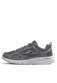 skechers - Skechers Sneakersy Fallford 58363/CCBK Szary. Kolor: szary. Materiał: materiał #4