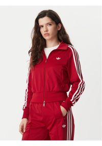 Adidas - adidas Bluza Firebird Classic KV9553 Czerwony Regular Fit. Kolor: czerwony. Materiał: syntetyk #1