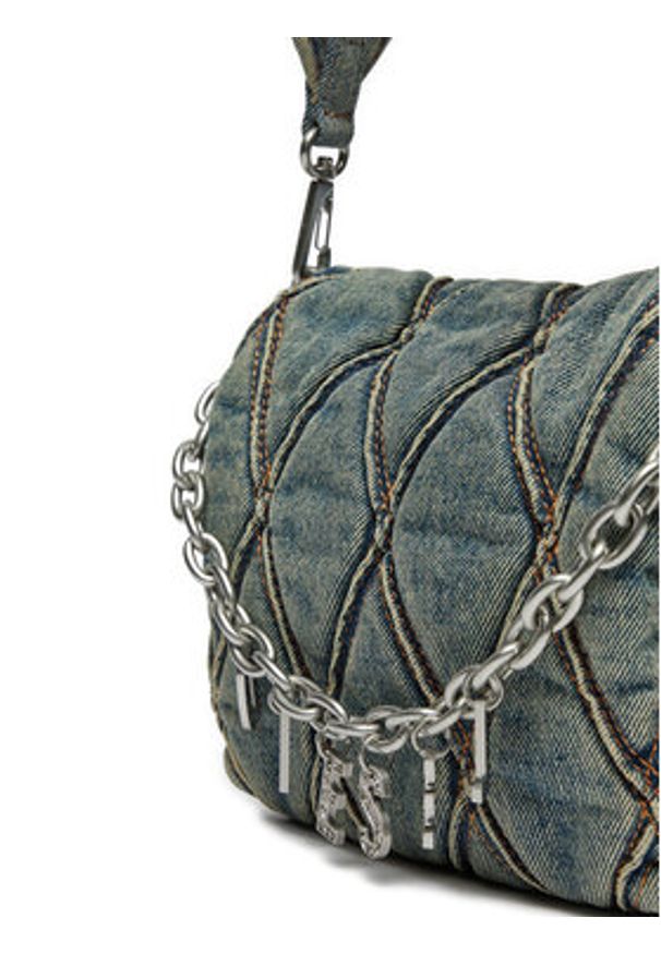 Diesel Torebka Charm-D X09597P5570 Niebieski. Kolor: niebieski