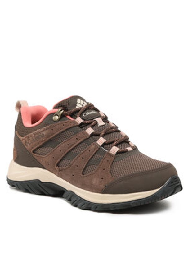 columbia - Columbia Trekkingi Redmond III Waterproof BL0169 Brązowy. Kolor: brązowy. Materiał: zamsz, skóra