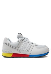 New Balance Sneakersy GC574MSC Szary. Kolor: szary. Materiał: skóra. Model: New Balance 574 #1