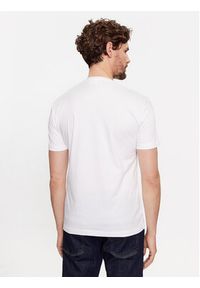 Calvin Klein T-Shirt Smooth Cotton T-Shirt K10K112229 Biały Regular Fit. Kolor: biały. Materiał: bawełna