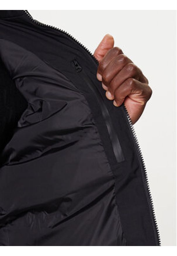 Karl Lagerfeld - KARL LAGERFELD Kamizelka 505030 554596 Czarny Regular Fit. Typ kołnierza: dekolt w karo. Kolor: czarny. Materiał: syntetyk