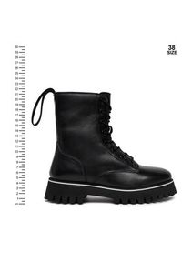 Patrizia Pepe Botki PJ865 Czarny. Kolor: czarny. Materiał: skóra #4