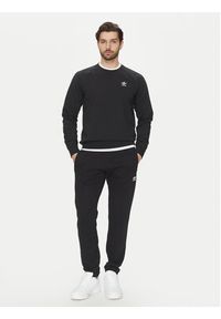 Adidas - adidas Spodnie dresowe Trefoil Essentials JD2422 Czarny Slim Fit. Kolor: czarny. Materiał: bawełna #5