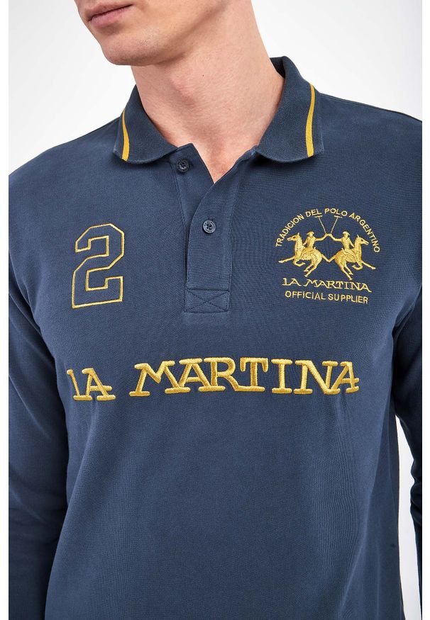 La Martina - Bluza męska LA MARTINA. Długość rękawa: długi rękaw. Długość: długie