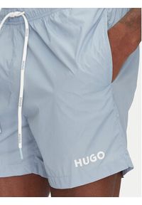 Hugo - HUGO Szorty kąpielowe Haiti 50469312 Błękitny Regular Fit. Kolor: niebieski. Materiał: syntetyk