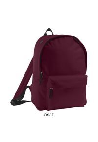 SOL'S - Plecak Sol's Rider. Kolor: wielokolorowy, czerwony, brązowy. Styl: elegancki #1