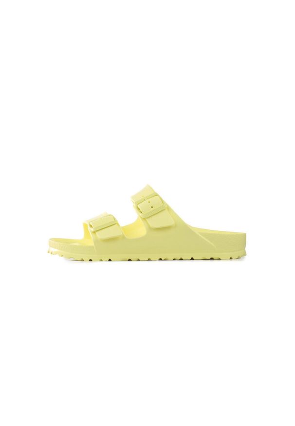 Klapki damskie Birkenstock Arizona Eva. Kolor: żółty. Materiał: syntetyk, materiał