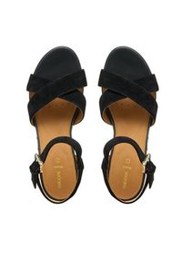 Geox Espadryle D Ischia Corda D55HHB 00020 C9999 Czarny. Kolor: czarny. Materiał: skóra, zamsz #2