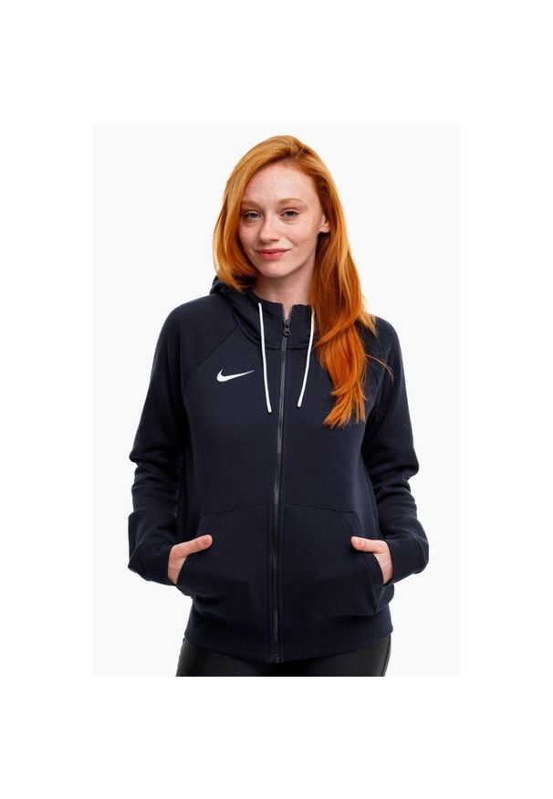 Bluza sportowa damska Nike Park 20 Hoodie. Typ kołnierza: kaptur. Kolor: biały, wielokolorowy, niebieski
