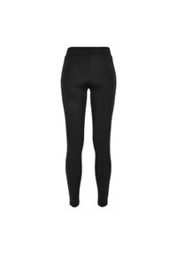 Urban Classics - Legginsy Damskie Tkanina Techniczna Siatkowe. Kolor: czarny. Materiał: tkanina. Sport: turystyka piesza