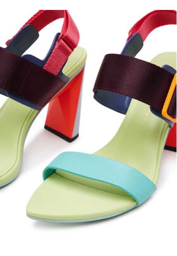 United Nude Sandały Poly Soga Hi 1091487716 Kolorowy. Materiał: skóra. Wzór: kolorowy