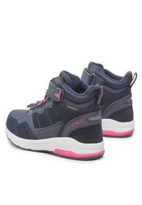 CMP Trzewiki Kids Hadil Leather Wp Urban Shoes 3Q84524 Granatowy. Kolor: niebieski. Materiał: zamsz, skóra #3