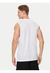 Jack & Jones - Jack&Jones Tank top Tampa 12253914 Biały Oversize. Kolor: biały. Materiał: bawełna